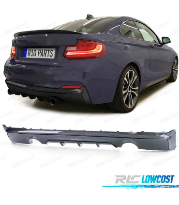 DIFFUSEUR BMW F22 F23 13- LOOK M PERFORMANCE CARBONE