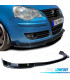 SPOILER LAME AVANT VOLKSWAGEN VW POLO 9N3 05-09 NOIR BRILLANT