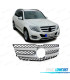 CALANDRE MERCEDES GLK X204 12-15 LOOK AMG NOIR ARGENT