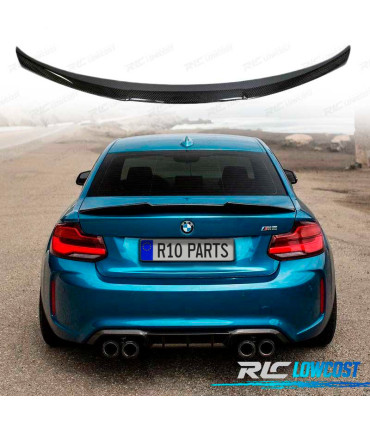 AILERON LAME DE COFFRE BMW F22 F23 F87 M2 II CARBONE