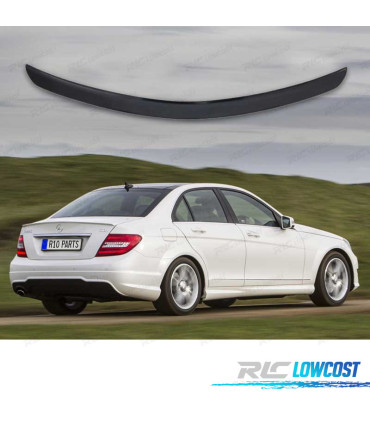 AILERON BECQUET LAME DE COFFRE MERCEDES CLASSE C W204 BERLINE 07-14 LOOK AMG