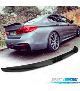 AILERON BECQUET LAME COFFRE BMW G30 LOOK M5 NOIR BRILLANT