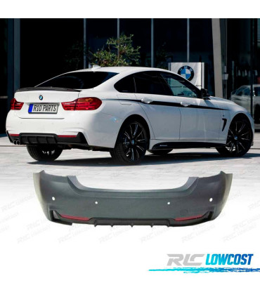 PARE-CHOCS ARRIÈRE BMW F36 LOOK MPERFORMANCE PDC