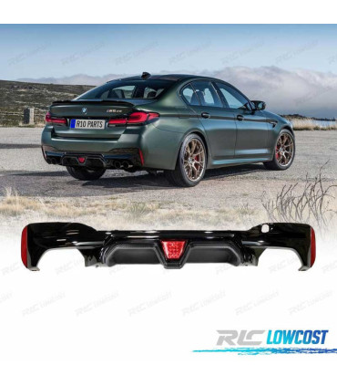 DIFFUSEUR BMW G30 G31 17- LOOK M5 CS NOIR BRILLANT CARBONE