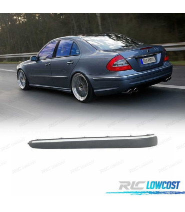 MOULURE PARE CHOCS ARRIÈRE MERCEDES W211 02-09 GAUCHE