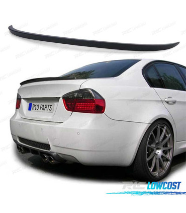AILERON BECQUET LAME COFFRE BMW E90 BERLINE 05-11 LOOK M3 NOIR MAT