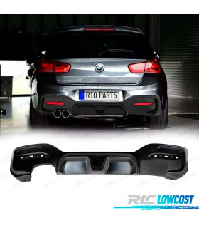 DIFFUSEUR BMW F20 LCI 15-19 LOOK CS NOIR MATE OO---