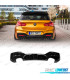 DIFFUSEUR BMW F20 LCI 15-19 LOOK CS NOIR BRILLANT SORTIES DES DEUX CÔTÉS