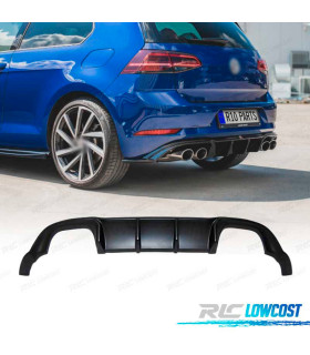 DIFFUSEUR VOLKSWAGEN VW GOLF 7.5 17-20 LOOK R GTI NOIR