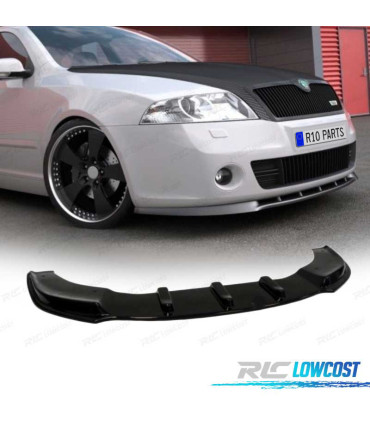 SPOILER LAME PARE-CHOCS AVANT SKODA OCTAVIA II 04-08 ABS