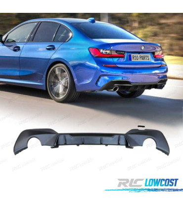 DIFFUSEUR BMW G20 G21 19-22 LOOK MP COMPETITION 330i NOIR MATE