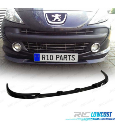 SPOILER LAME PARE-CHOCS AVANT PEUGEOT 207 06-12