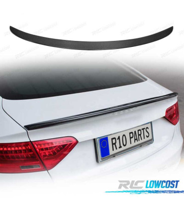 AILERON LAME DE COFFRE AUDI A5 COUPÉ 17 CARBONE