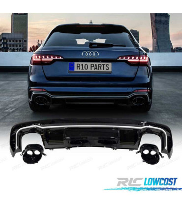 DIFFUSEUR AUDI A4 20- LOOK RS4