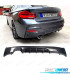 DIFFUSEUR ARRIÈRE BMW F22 F23 LOOK M PERFORMANCE CARBONE OO---