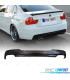 DIFFUSEUR BMW E90 E91 335I LOOK M TECH 2 SORTIES CARBONE 05-12