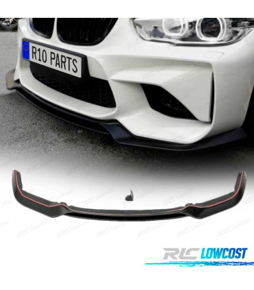 SPOILER LAME DE PARE-CHOCS AVANT BMW F20 F21 LCI 15-19 LOOK M2 NOIR