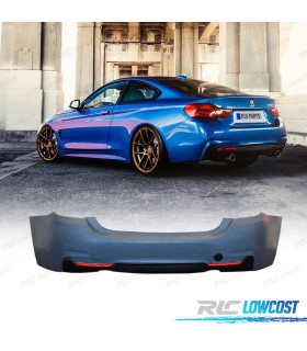 BOUCLIER ARRIÈRE BMW F32 F33 LOOK M DOUBLE SORTIE