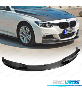 SPOILER LAME DE PARE-CHOCS AVANT BMW F30 11-19 LOOK M PERFORMANCE CARBONE