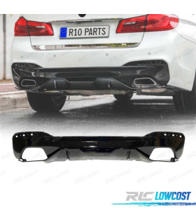 DIFFUSEUR BMW G30 G31 LOOK M PERFORMANCE NOIR BRILLANT