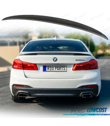 AILERON LAME DE COFFRE BMW G30 LOOK M PERFORMANCE CARBONE ABS