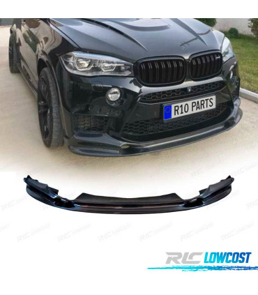 SPOILER LAME DE PARE-CHOCS AVANT BMW F16 14-19 CARBONE