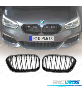 CALANDRES BMW F20 F21 LCI 15-19 LOOK M1 NOIR BRILLANT