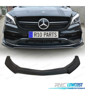 SPOILER LAME DE PARE-CHOCS AVANT MERCEDES CLA W117 45 AMG 16-18 NOIR