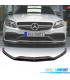 SPOILER LAME DE PARE-CHOCS AVANT MERCEDES W205 SW 19- LOOK C63 NOIR