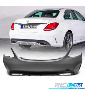 PARE-CHOCS ARRIERE MERCEDES CLASSE C W205 BERLINE 15-18 LOOK AMG C63