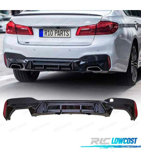 DIFFUSEUR BMW G30 G31 LOOK M PERFORMANCE NOIR BRILLANT O---O