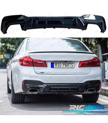 DIFFUSEUR BMW G30 G31 17- LOOK M PERFORMANCE NOIR BRILLANT
