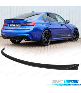 AILERON BECQUET LAME COFFRE BMW G20 19-22 LOOK M PERFORMANCE NOIR MAT