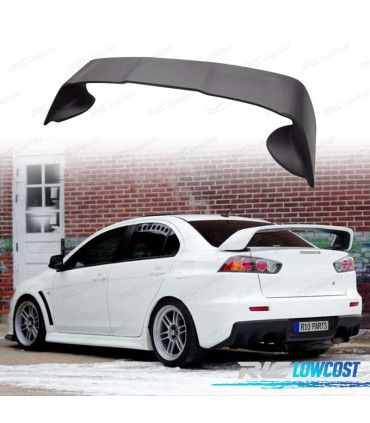 AILERON BECQUET SPOILER MITSUBISHI LANCER MK8 BERLINE 07-15 ABS