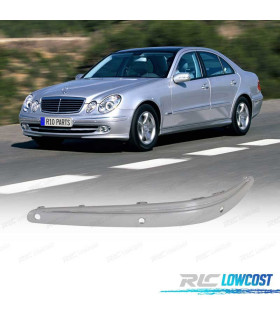 MOULURE PARE CHOCS MERCEDES W211 02-06 AVANT GAUCHE