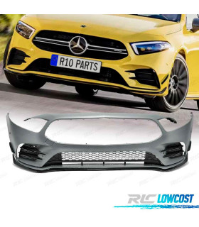 PARE-CHOCS FRONTAL MERCEDES CLASSE A W177 18-22 LOOK AMG CAMÉRA PDC