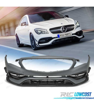 PARE CHOCS FRONTAL MERCEDES CLA C117 17-19 PDC LOOK AMG