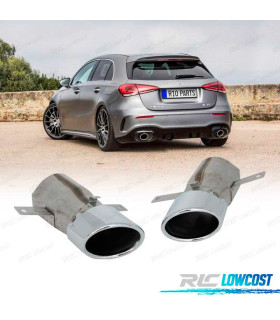 EMBOUT D´ÉCHAPPEMENT MERCEDES CLASSE A W177 18- LOOK A35 AMG