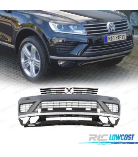 PARE CHOCS FRONTAL VOLKSWAGEN VW TOUAREG 14-18 LOOK R-LINE