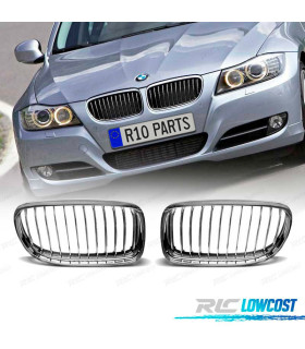CALANDRES BMW E90 E91 LCI 08-12 CHROMÉ