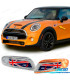 CLIGNOTANTS LATÉRAUX POUR MINI COOPER F55 F56 F57 LED UNION JACK FLAG ROUGE BLEUE