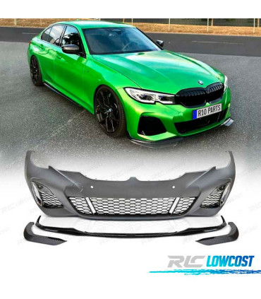 PARE-CHOCS FRONTAL BMW G20 G21 19- PACK M 340 PERFORMANCE PDC CARBONE