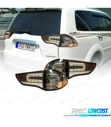 FEUX ARRIÈRE MITSUBISHI MONTERO SPORT 09 LED NOIR