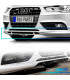 SPOILER LAME FRONTAL AUDI A4 B8 8K 11-15 LOOK ABT