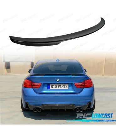 AILERON BECQUET LAME DE COFFRE BMW SÉRIE 4 GT F36 LOOK M PERFORMANCE CARBONE