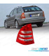 FEU ARRIÈRE GAUCHE MERCEDES CLASSE C W203 ESTATE 00-04 BLANC ROUGE