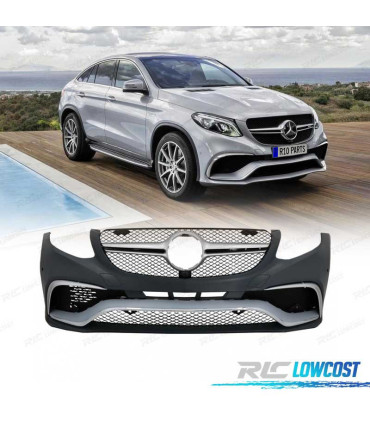 PARE-CHOCS AVANT MERCEDES GLC X253 C253 15-18 LOOK AMG GLC63 PDC