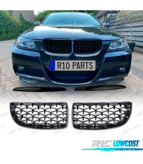 CALANDRES BMW E90 E91 05-08 DIAMANT NOIR