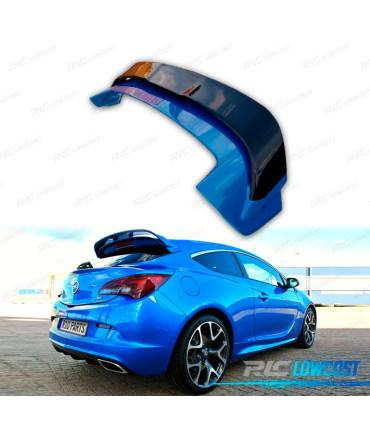 AILERON BECQUET SPOILER OPEL ASTRA J 10-15 LOOK VXR OPC BI-PLAN