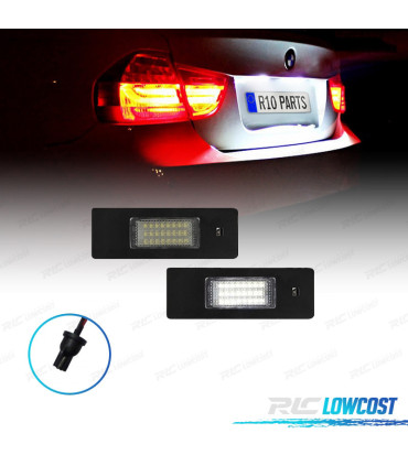 FEU DE PLAQUE LED BMW SÉRIE 1 F20 5P 12-15 ET F20 5P 15-